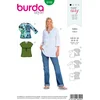 Image de Burda Naaipatroon 8100 - Tuniek in variaties