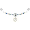 Image de Heimess Pram chain star light blue with clips