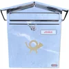 Image de Joma Brievenbus - Wandbrievenbus - Zilver Aluminium