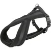Image de Hondentuig Trixie - Comfortabel Verstelbaar Zwart 40-70x2cm - Vliesvulling, Singelband
