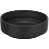 Image de Trixie Be Nordic Voerbak voor Honden | Robuust Zwart Keramiek met Antislip Rubber