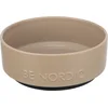 Image de Trixie Be Nordic - Voerbak Hond - Keramiek/Rubber - Taupe - 18 cm - 1.2 L