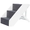 Image de Trixie - Dierentrap - Trap In Hoogte Verstelbaar - Wit - 67X40X40-47 cm