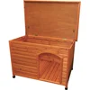 Image de Hondenhok Trixie - Classic Bruin - Vurenhout, Plat Dak, 85x58x60 cm