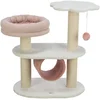 Image de Trixie Krabpaal Isabella - Luxe Krabmeubel met Ligplateau en Speelballetje - 58x38x70 cm