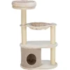 Image de Trixie - Krabpaal Alessia - Lichtgrijs/Zand - 65X38X114 cm
