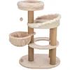 Image de Trixie - Krabpaal Boho Filippo - Beige - 77X58X114 cm