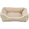 Image de Hondenmand Trixie Boho - Beige Rechthoekig 80x60 cm - Wasbare Hoes, Slipvaste Onderkant