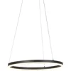 Image de Paul Neuhaus anello - Moderne LED Dimbare Hanglamp met Dimmer - 1 lichts - Ø 595 mm - Zwart - Woonkamer | Slaapkamer | Keuken