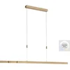 Image de Paul Neuhaus juliet - Hanglamp - 3 lichts - L 120 cm - Goud/messing