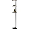 Image de Vloerlamp Conni Zwart 140cm incl. Dimmer