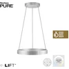 Image de Neuhaus PURE - Hanglamp E-Clipse e-Lift Ø 70 cm mat chroom