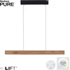 Image de Neuhaus PURE - Hanglamp e-Lift L 120 cm zwart hout
