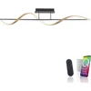 Image de Plafondlamp Q-Swing Smart Antraciet Goud 24 Watt