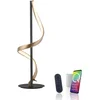 Image de Tafellamp Q-Swing Smart Antraciet Goud 10.5 Watt