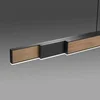 Image de Neuhaus PURE - Hanglamp e-Lift + e-Slide L 120-200 cm zwart hout