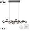 Image de Neuhaus PURE - Hanglamp E-Popup e-Lift L 120 cm donker grijs