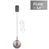Image de Neuhaus PURE Hanglamp E-Infinity Bronce Ø 18cm 1 Lichts