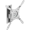 Image de Tv muurbeugel voor 13-43 inch scherm - Compact - Basic - Draai- en kantelbaar - Tot 15kg - Zilver