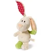 Image de Nici Knuffel Rabbit Tilli 25 Cm Pluche Wit/groen