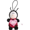 Image de Nici Knuffelhanger Beste Vriendin Junior 9,5 Cm Polyester Rood