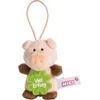 Image de Nici Sleutelhanger Varken 8 Cm Roze/groen/bruin