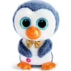 Image de Nici pluche knuffel - Pinguin Sniffy - wit/blauw - 15 cm
