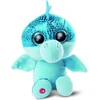 Image de NICI Knuffel Draak - Jet-Jet - pluche - blauw - 15 cm - knuffeldier