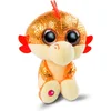 Image de NICI Knuffel Draak - Yo-Yo - pluche - oranje - 15 cm - knuffeldier