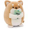 Image de Nici knuffel hond Hiro 16cm bubble tea cadeauverpakking pluche speelgoed.