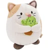 Image de Nici Mymochi Angy Kat Knuffel - Met cactus moodi - 27 cm