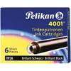 Image de Pelikan 4001 - Korte Inktpatronen - Zwart