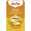 Image de Yogi Tea Detox Lemon Bio - Biologische Kruidenthee met Citroengras, Paardenbloem en Zoethout voor Een Verfrissende en Zuiverende Thee-ervaring