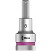 Image de Wera 05003824001 8740 C HF Binnenzeskant Zyklop Bitdop met 1/2-aandrijving met vasthoudfunctie 8 x 60mm