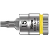 Image de Wera 8767 A 05003363001 Binnen-zesrond (TX) Dopsleutel-bitinzet T 15 1/4 (6.3 mm)