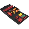 Image de Wera Kraftform Kompakt VDE 24 Allrounder Set 1 Wisselklingset VDE Kruiskop Phillips, Kruiskop Pozidriv, Torx, Plat, Inb