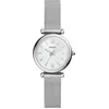 Image de Fossil Carlie ES4432 Dameshorloge 28 mm - Zilverkleurig