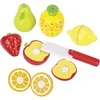 Image de GOKI Speelgoedkeuken - Snijset Fruit - 13 Delen - Hout Met Velcro - 3 Jaar