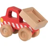Image de GOKI Houten voertuig - Vuilniswagen - 14,5X6X8,5Cm - 2 Jaar