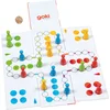 Image de Bordspel: MENS-ERGER-JE-NIET XXL 45x45cm, 18-delig, opvouwbare kubus 15x15x15cm, magnetische sluiting, 4+