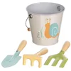 Image de Eimer mit Gartenwerkzeug, Motiv Schnecke Physical