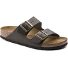Image de Birkenstock Arizona Slippers Bruin Leer Regular-fit