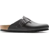 Image de Birkenstock slipper BOSTON Black narrow Naturleder Smooth Leather - Maat 41