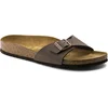 Image de Birkenstock Madrid Dames Slippers Small fit - Mocha - Maat 41