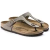 Image de Birkenstock Gizeh BFBC Regular Dames Slippers - Stone - Maat 36
