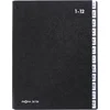 Image de Pagna Lessenaarordner 24441-04 Hardkarton Zwart Din A4 Aantal Vakken: 44 1-31 1-12 Jan.-Dez.