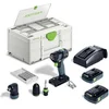 Image de Festool TXS 18 C 3,0-Set Accu Schroefboormachine 18V 3.0Ah in Systainer - 576896