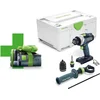 Image de Festool TDC 18/4 I-Basic-5,0 QUADRIVE Accu Schroefboormachine 18V 5.0Ah in Systainer - 577052