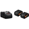 Image de Fein Starterset 2x GBA 18V Accu 5.0Ah AMPShare + Snellader GAL 1880 CV - 92604246010