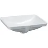 Image de Laufen Pro A - Inbouwwastafel, 49x36 cm, zonder kraangat, met LCC, wit H8119614001091